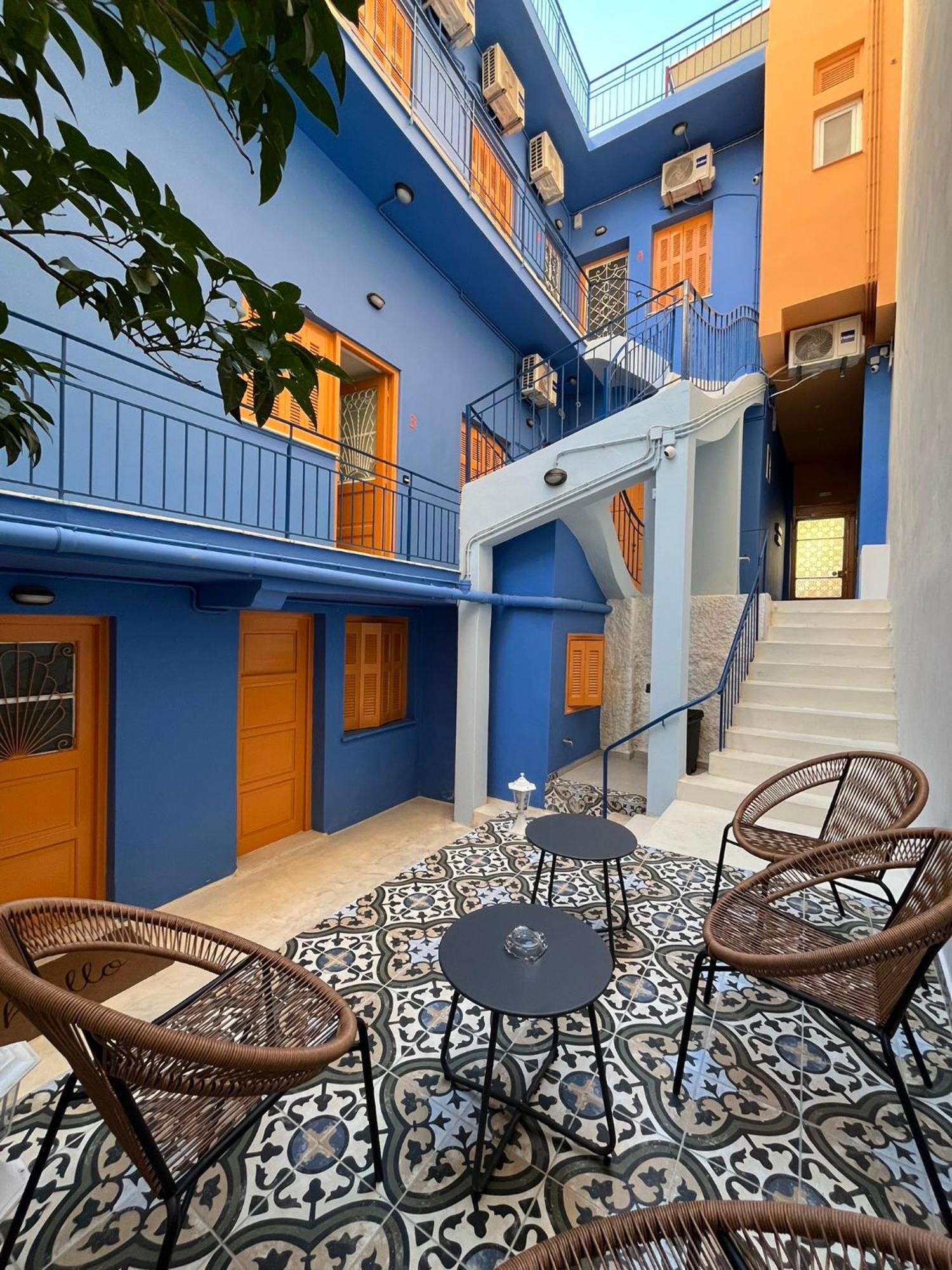 Aparthotel The Blue House Atene Esterno foto