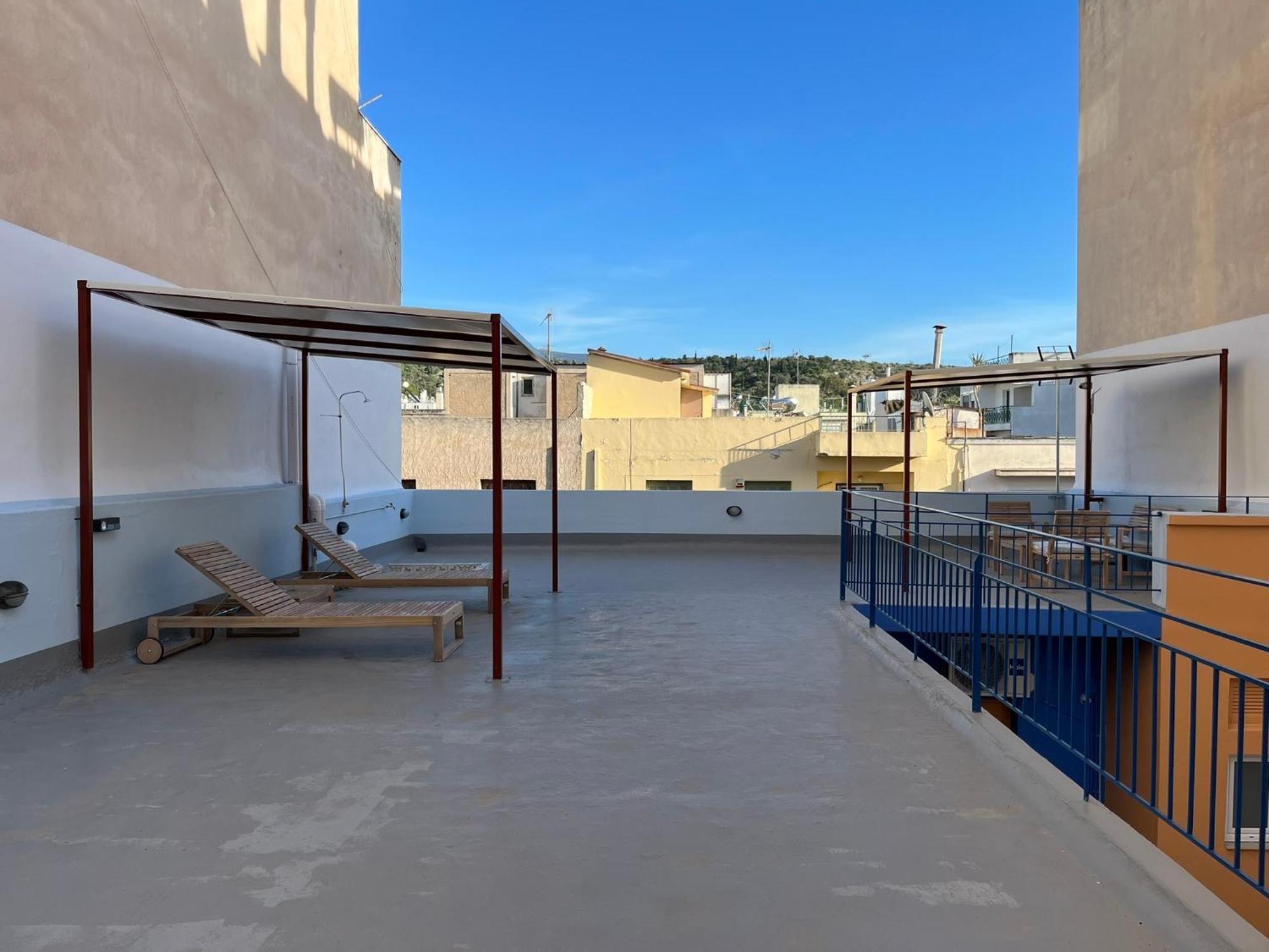 Aparthotel The Blue House Atene Esterno foto