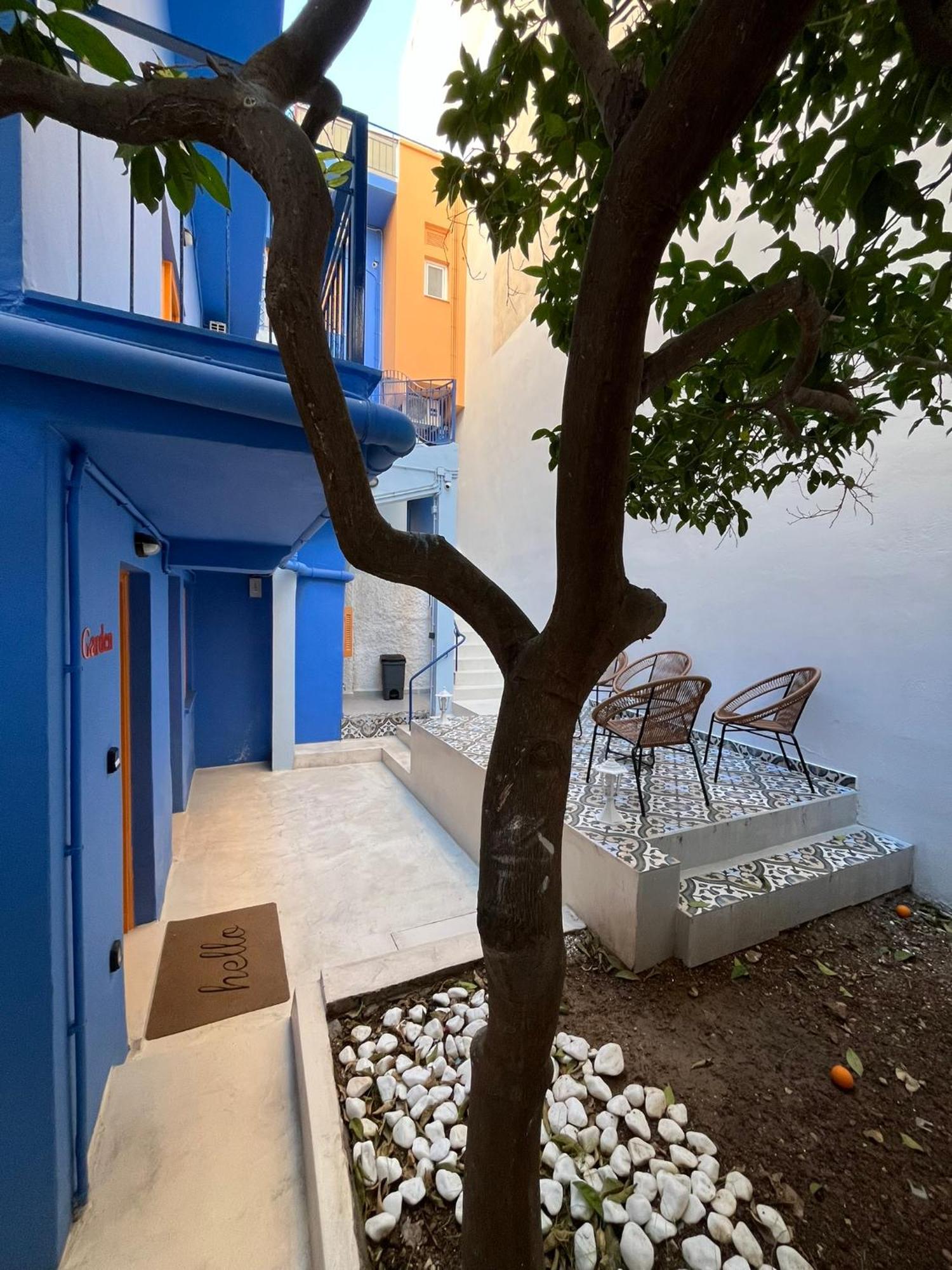 Aparthotel The Blue House Atene Esterno foto
